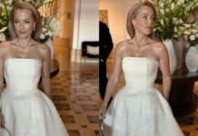 Gillian Anderson chocou o tapete vermelho do Globo de Ouro; entenda por quê